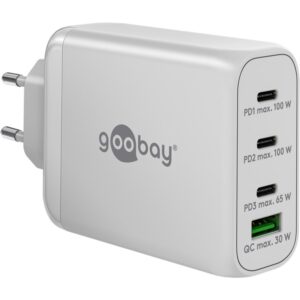 Goobay USB-C PD Multiport-Schnellladegerät 100 Watt